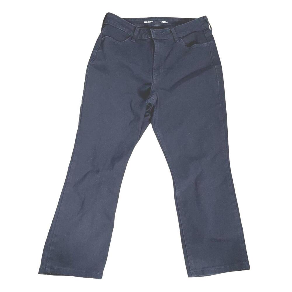Old Navy Black Straight Leg Jeans Classic Style